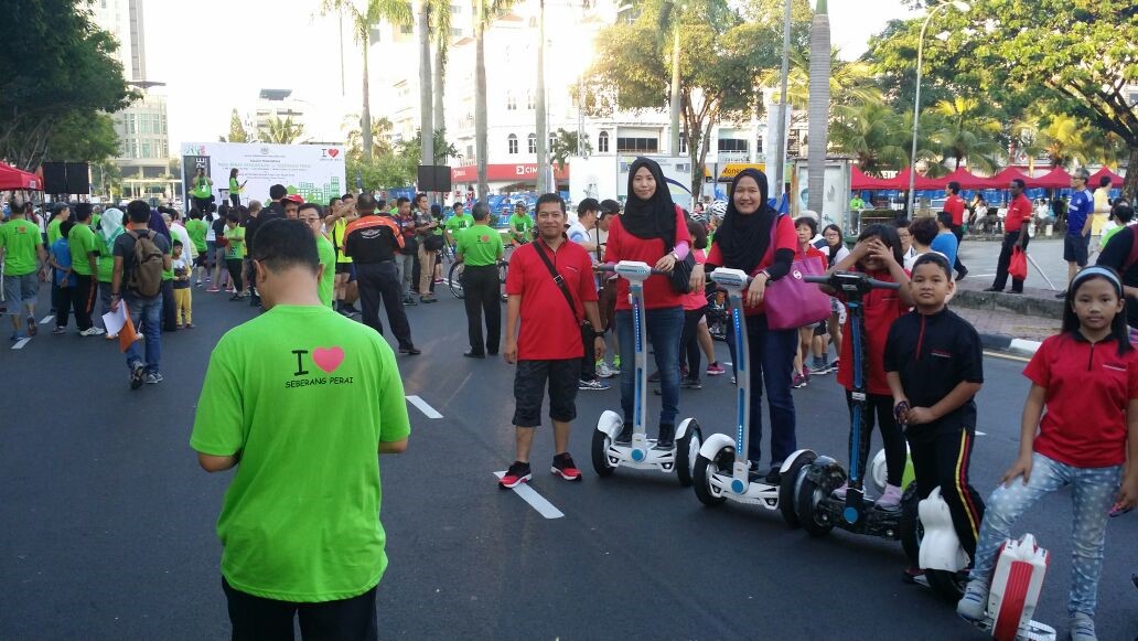 Mpsp Car Free Morning Launching Ceremony airwheel
