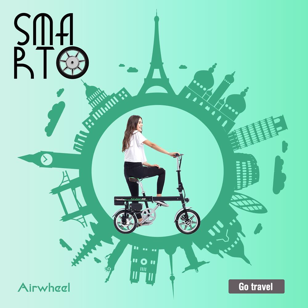 Airwheel R6 smart folding ebike