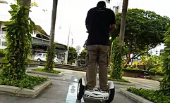 Malesia: Incontrare la Airwheel S3 auto-bilanciamento scooter