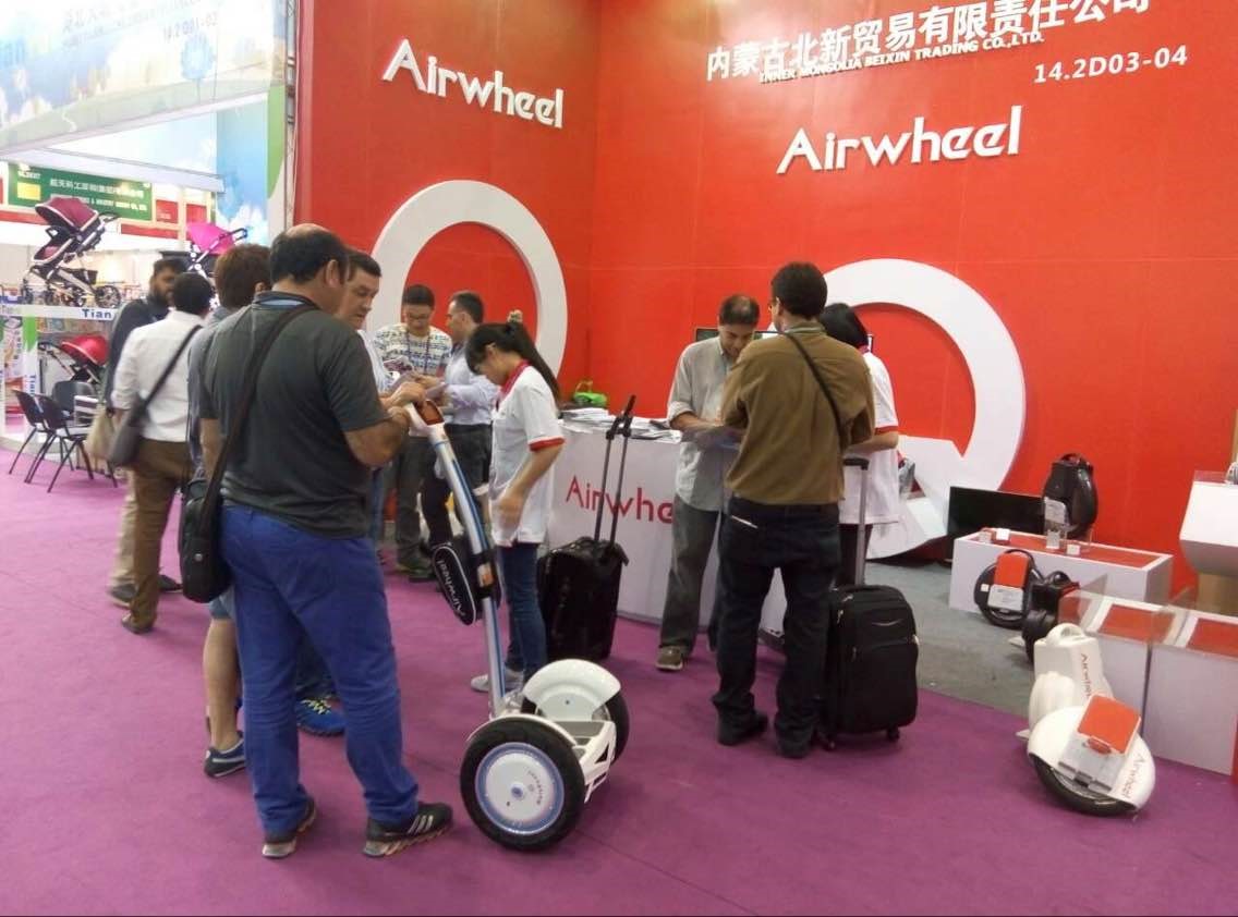 Airwheel Won Great Attention at Canton Fair 2015