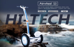 Preludio alla moda moderna e tecnologia: Airwheel intelligente auto-bilanciamento scooter S3