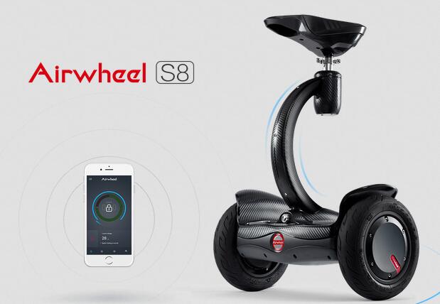 Airwheel ha lavorato fuori i dettagli perfettamente per lo scooter elettrico di posizione di seduta. 